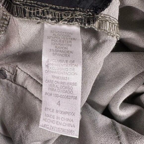 Democracy Jeans Womens 4 Green Skinny Mid Rise Stretch Ab Technology Pants - Picture 4 of 11